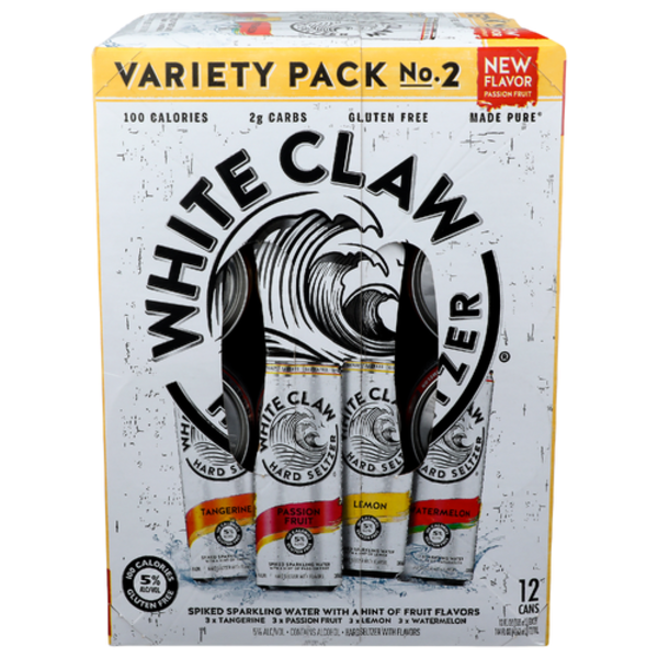 White Claw Hard Seltzer Variety Flavor Collection #2 12 Pack Cans