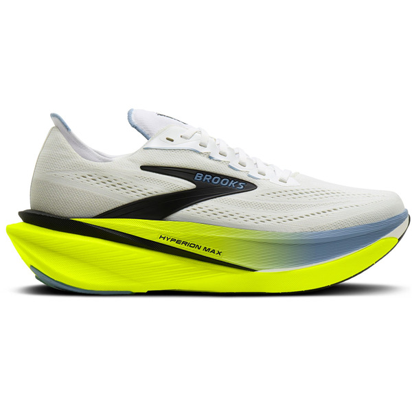 Brooks Men's Hyperion Max 4 Running Shoes, Size 10, Medium/D - White/Blue/Nightlife