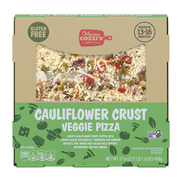Mama Cozzi's Pizza Kitchen 12" Veggie Cauliflower Crust Deli Pizza