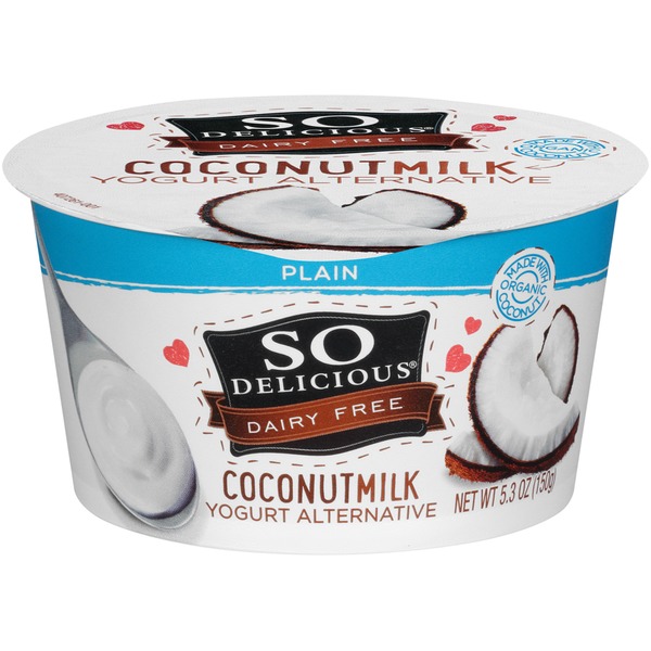 So Delicious Dairy Free Coconut Milk Plain Yogurt Alternative (5.3 oz