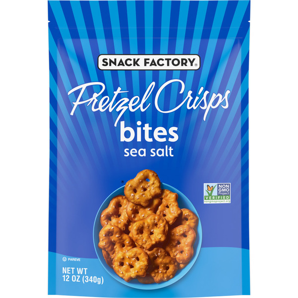 Snack Factory Sea Salt Pretzel Crisps Same-Day Delivery or Pickup
