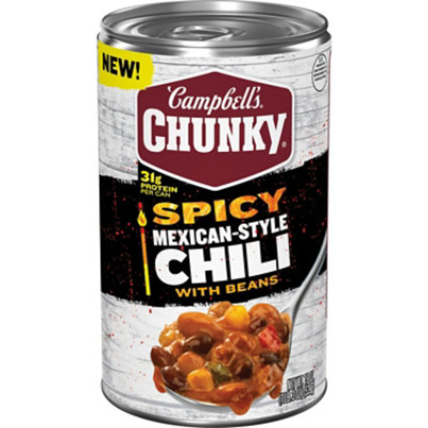 Campbell's Spicy Mexican-Style Chili With Beans