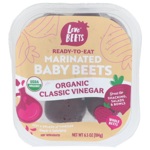 Love Beets Organic Classic Vinegar Beets