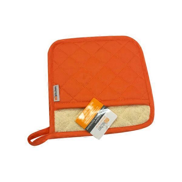 MUkitchen 100/% Quilted Cotton Pot Holder Aquamarine