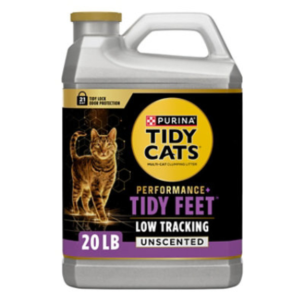 Purina Tidy Cats Feet Low Tracking Unscented Cat Litter
