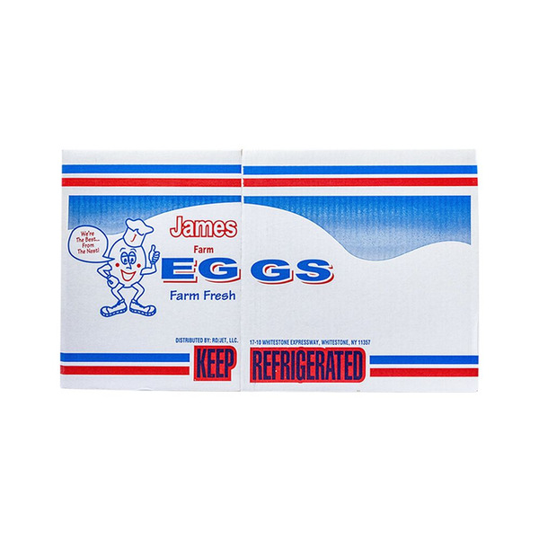 James Farm - Jumbo Loose Eggs - 16.7 Dozen