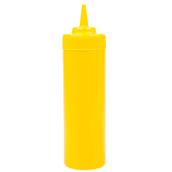 Wide Mouth Squeeze Bottle Yellow - 6/24 Oz