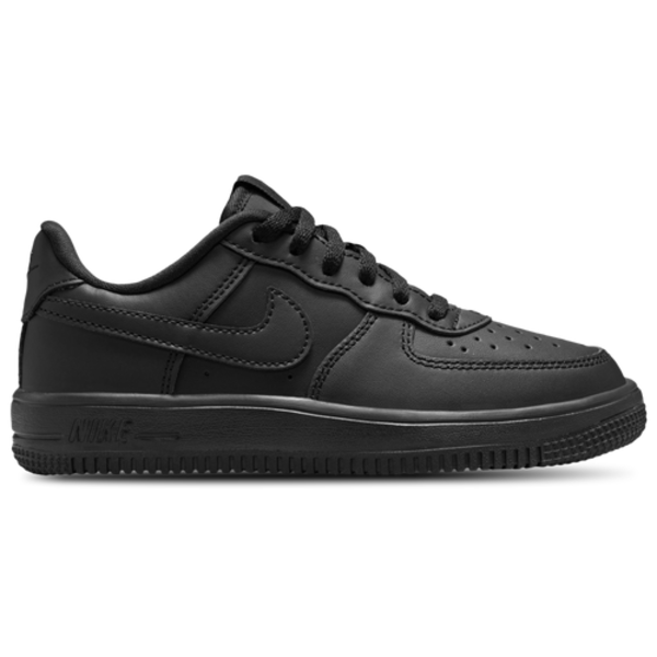 Nike Little Kids' Force 1 Casual Shoes, Size 11 - Black