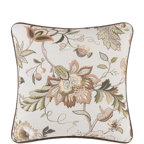 Rose Tree Esmerelda 18 Printed Woven Square Pillow