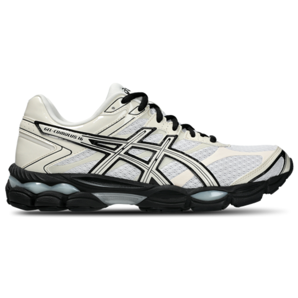 Asics GEL-Cumulus 16 Running Shoes, Size 8 - White/Cream