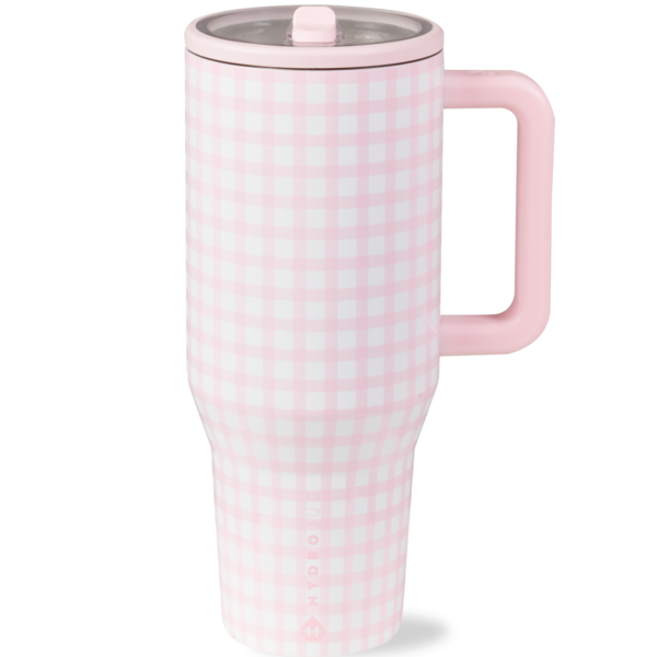 HydroJug Traveler Gingham Jug - Pink Same-Day Delivery or Pickup