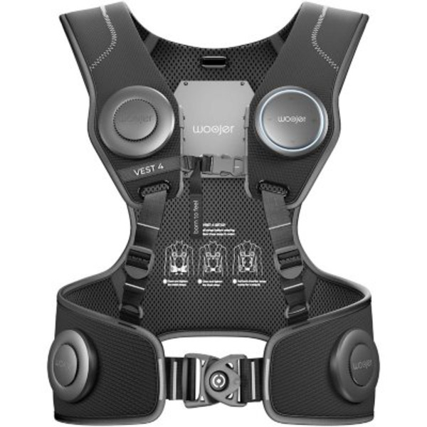 Woojer High-Fidelity Haptic Vest 4 for VR, Games, Music, Movies