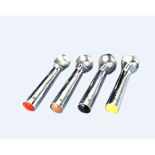 Dipper, size-12, 3 oz., color coded caps, defrosting liquid sealed in handle