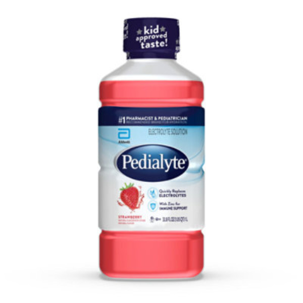 Pedialyte Strawberry Electrolyte Drink