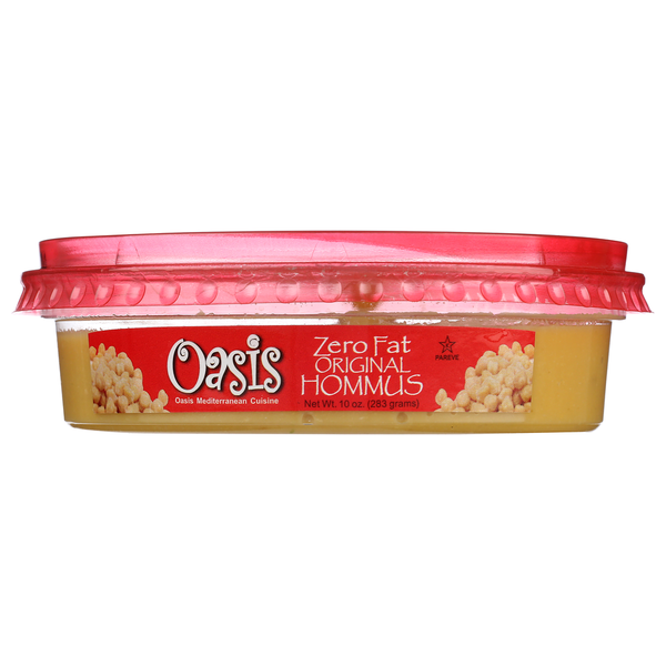 Oasis Mediterranean Cuisine Zero Fat Original Hommus Same-Day