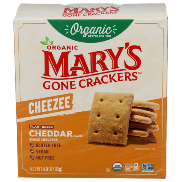 Mary's Gone Crackers Organic Cheddar Cheezee Crackers