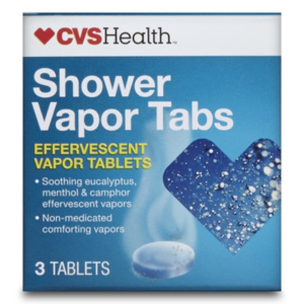 CVS Shower Reliever Effervescent Vapor Tablets (3 ct) from CVS Pharmacy
