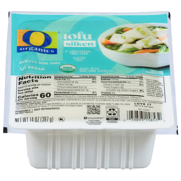 O Organics Tofu, Silken
