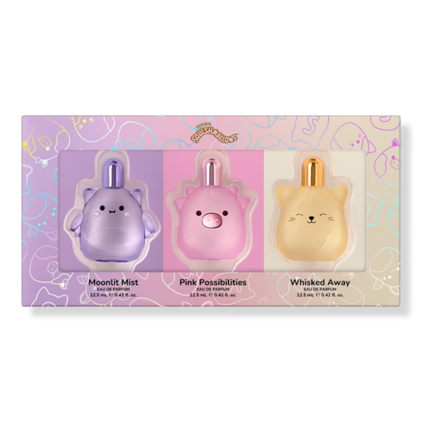 Squishmallows Fragrances 3-Piece Coffret Set