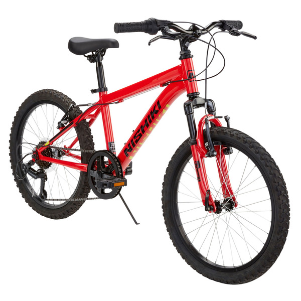 Nishiki Boys' Pueblo Mountain Bike, 20 Inch - Red/Black