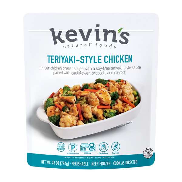 Kevin's Natural Foods Family Size Teriyaki Style Chicken