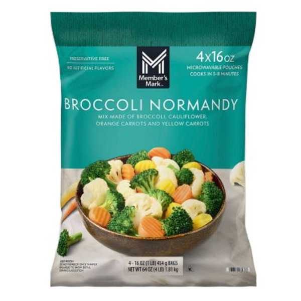Member's Mark Steam In Bag Broccoli Normandy A Blend Of Broccoli