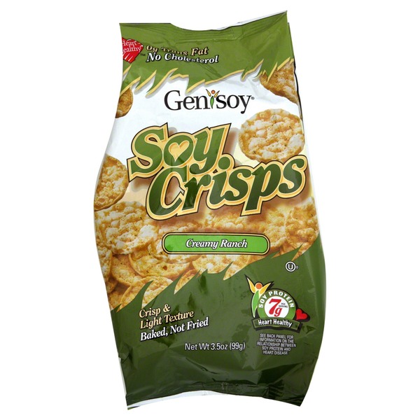 Geni Soy Soy Crisps, Creamy Ranch (3.85 oz) Instacart