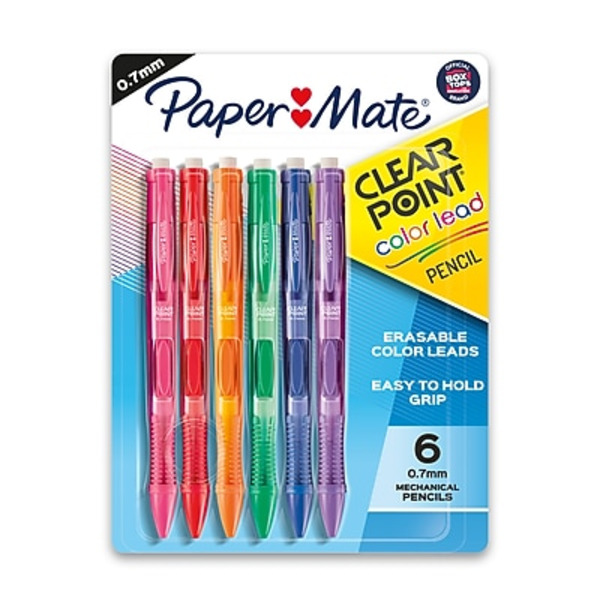 Paper Mate Assorted Colors Clearpoint Mechanical Pencils
