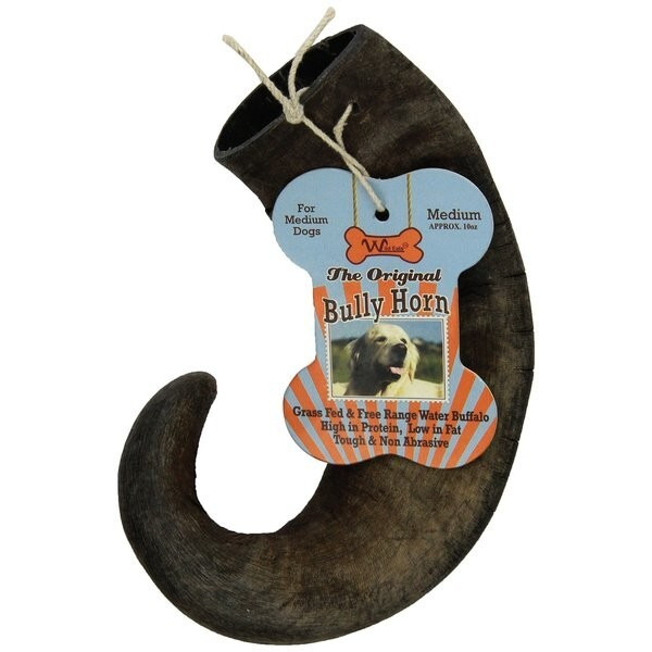 Wild Eats Dog Chew, Water Buffalo Horn, Medium, Free-Range