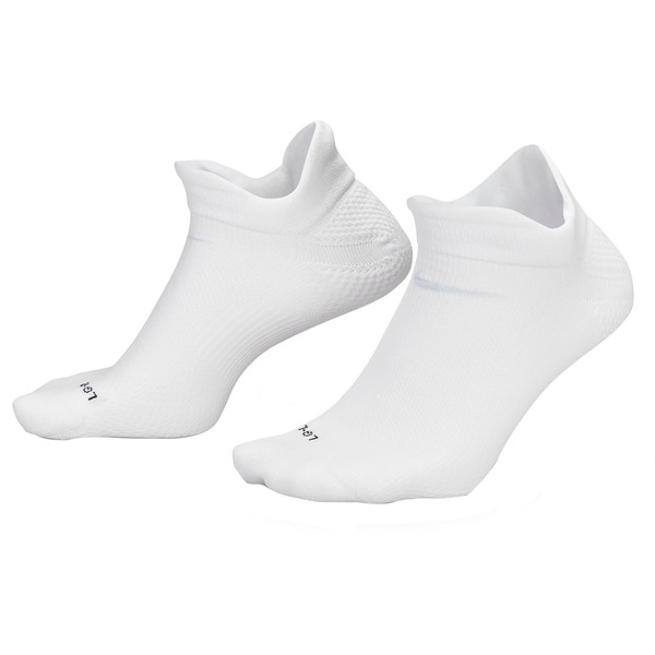Nike Running Lightweight No-Show Socks, L - White