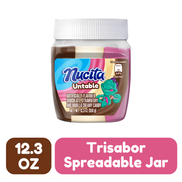 Nucita Tri-Sabor, Spreadable