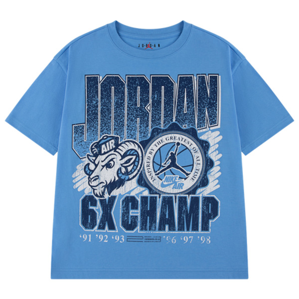 Jordan Kids' Retro Goat Graphic Tee, XL - University Blue