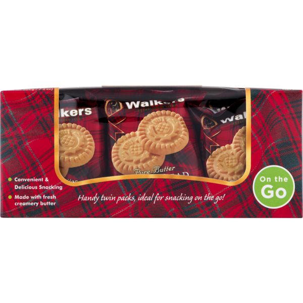 Walkers Shortbread Rounds Snack Packs (1.2 g) Instacart