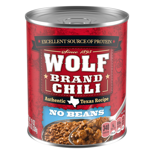 Wolf Brand Chili Chili No Beans Same-Day Delivery | El Rancho