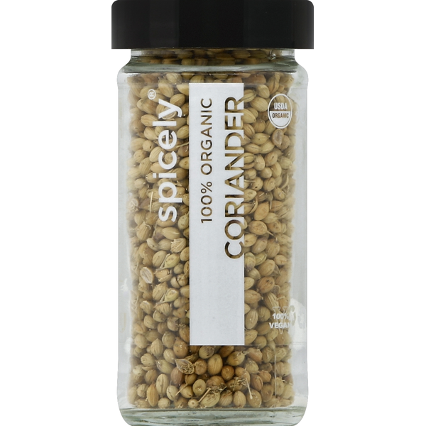 Spicely Organics Coriander, 100% Organic
