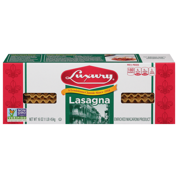 Luxury Pasta, Lasagna