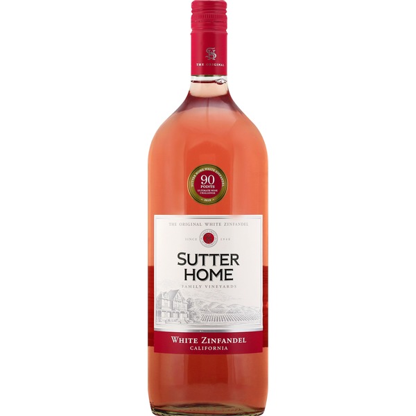Sutter Home White Zinfandel, California (1.5 L) from Walmart Instacart
