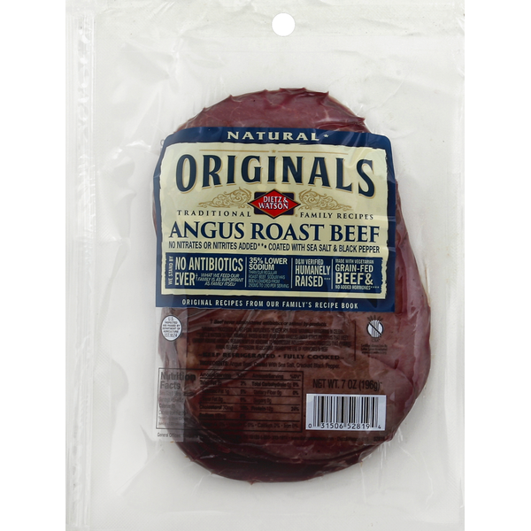 Dietz & Watson Roast Beef, Angus