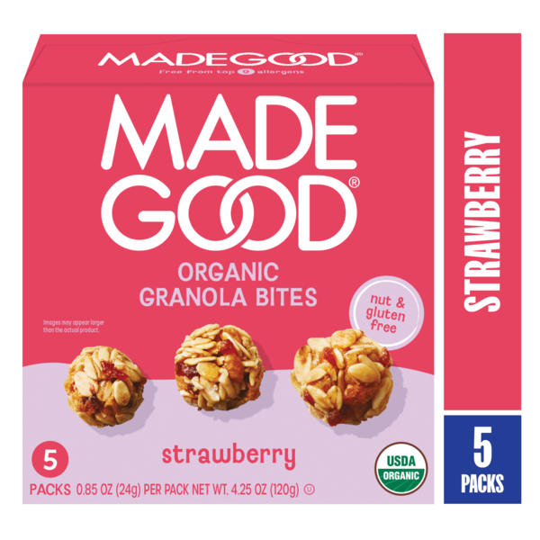 MadeGood Strawberry Granola Minis