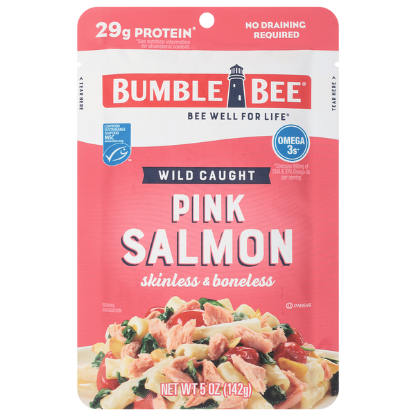 Bumble Bee Wild Caught Skinless & Boneless Pink Salmon Same