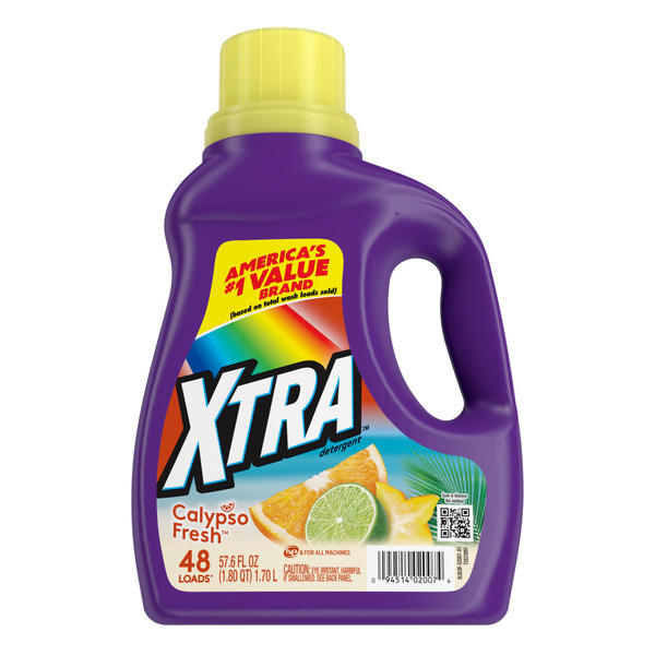 Xtra Calypso Fresh Liquid Detergent 6/57.6 OZ