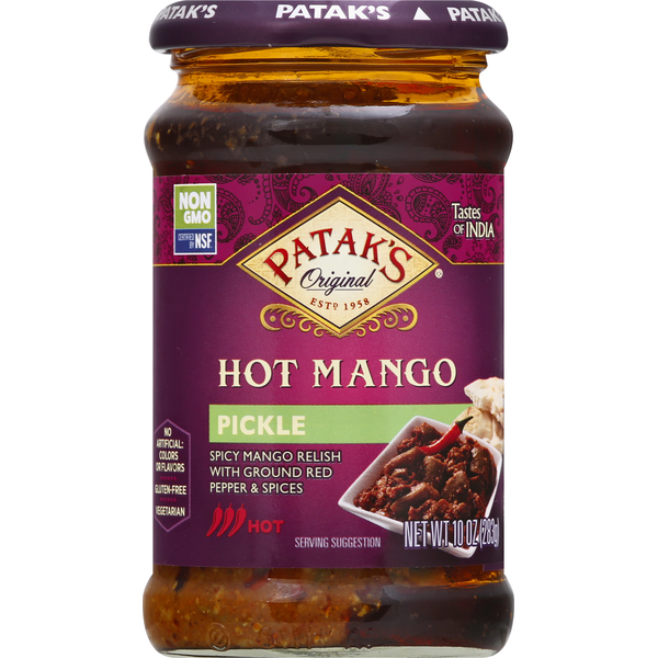 Pataks Pickle, Hot Mango
