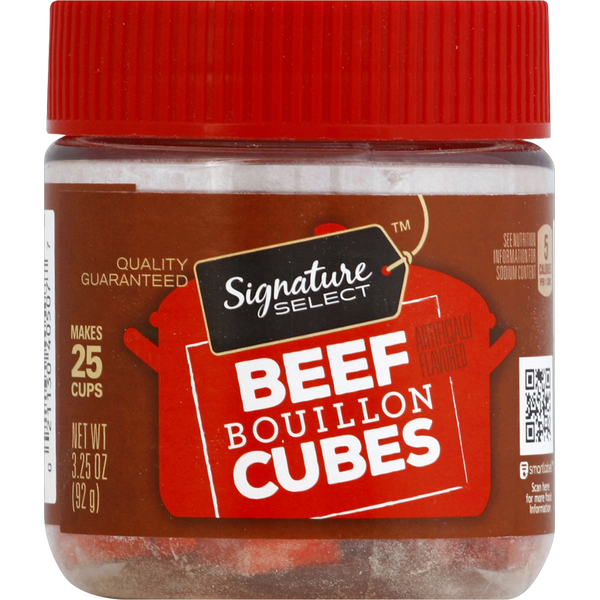 Signature SELECT Bouillon Cubes, Beef
