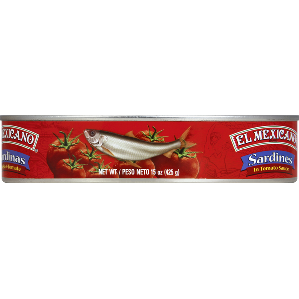 El Mexicano Sardines, in Tomato Sauce