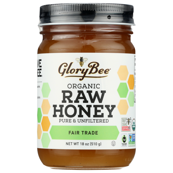 GloryBee Organic Raw Fair Trade Honey Same-Day Delivery or Pickup
