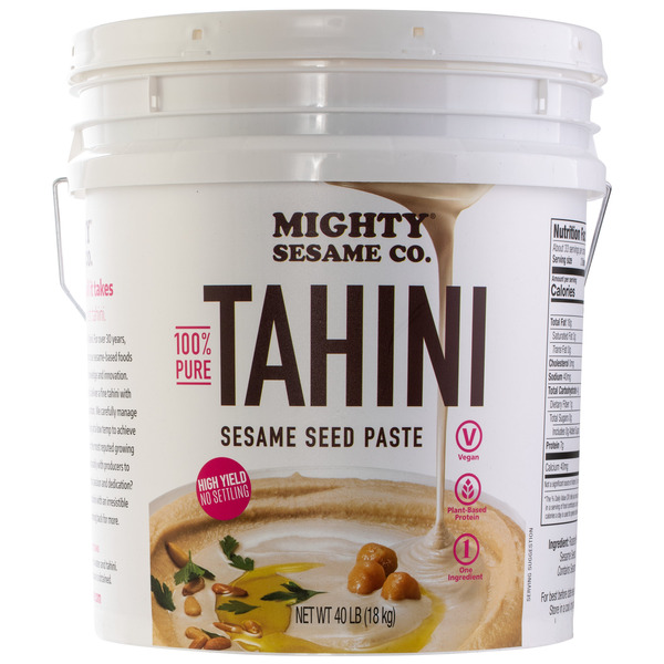 Mighty Sesame Co 100% Pure Tahini Sesame Seed Paste, 40 lbs Same-Day  Delivery | Costco Business Center