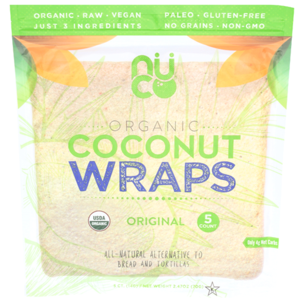 Nuco Organic Coconut Wraps