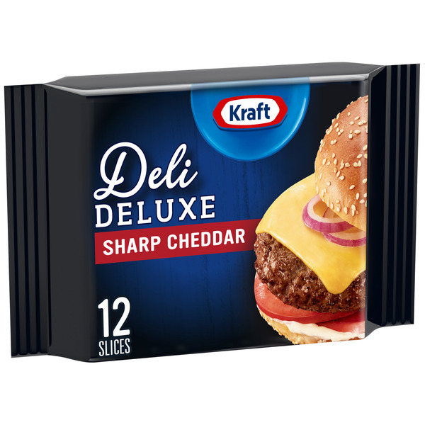 Kraft Sharp Cheddar Cheese Slices Same-Day Delivery or Pickup