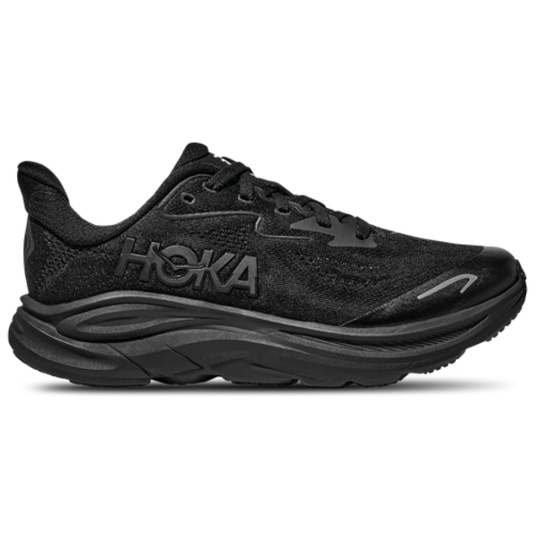 Hoka Kids' Grade School Clifton 10 Shoes, Size 7.0, Medium/D - Black