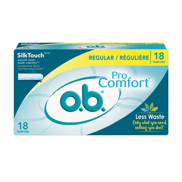 ボッコム エイドオーボッコム　BOCCOM エイドオー　Aid-O o.b. ProComfort Applicator-Free Tampons, Unscented, Regular Same